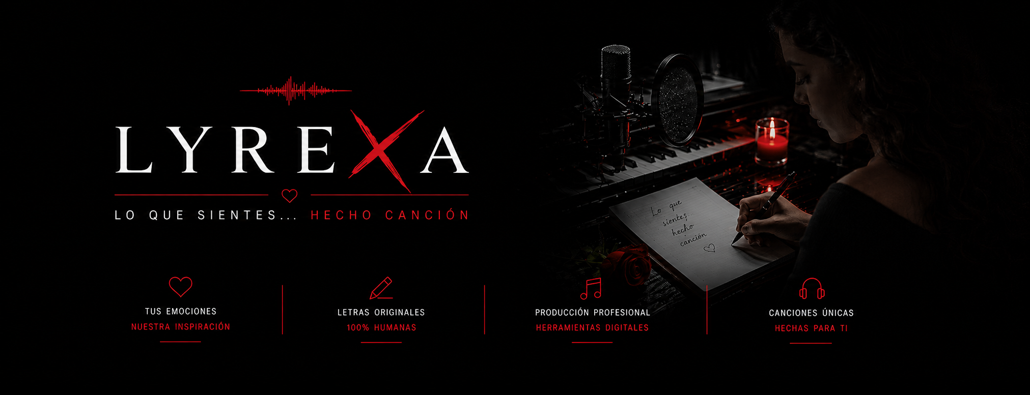 LYREXA canciones personalizadas y Poesía Cantada